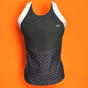 Nike FitDry Gray and White Tank. Sz. M
